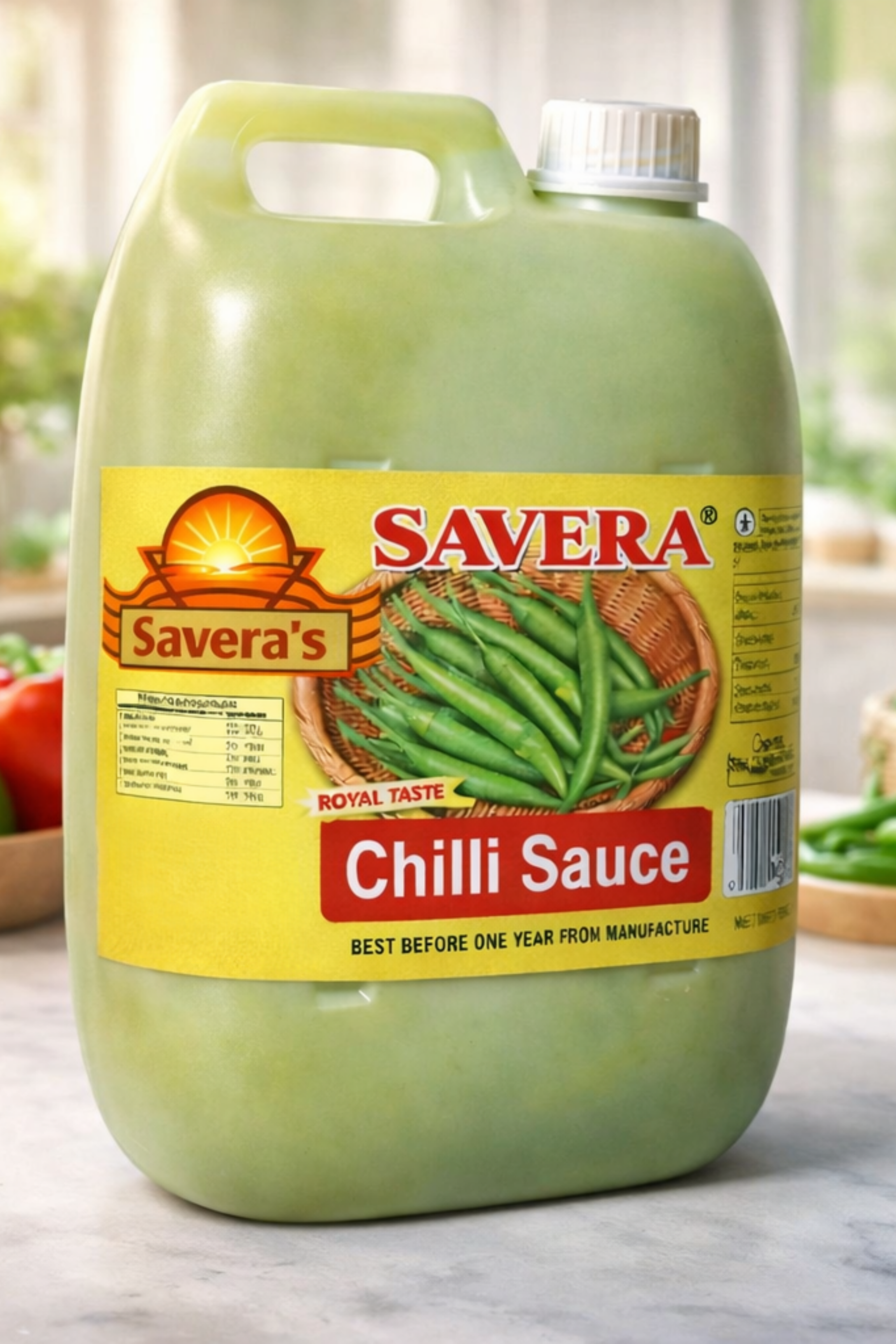 Green Chilli Chutney 4.7kg